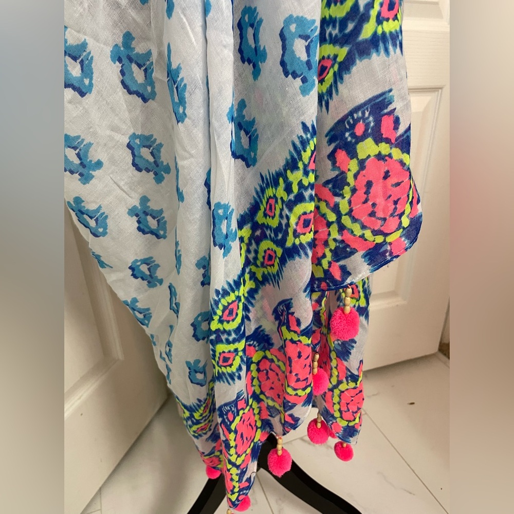 Lilly Pulitzer wrap beach cover dress scarf one size fits M best - Picture 5 of 11